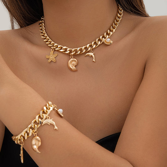 Necklace and Bracelet Set