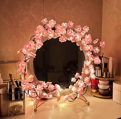Cherry Blossom LED Branch Lights – Warm White Decorative Fairy Tree Lights for Bedroom & Home