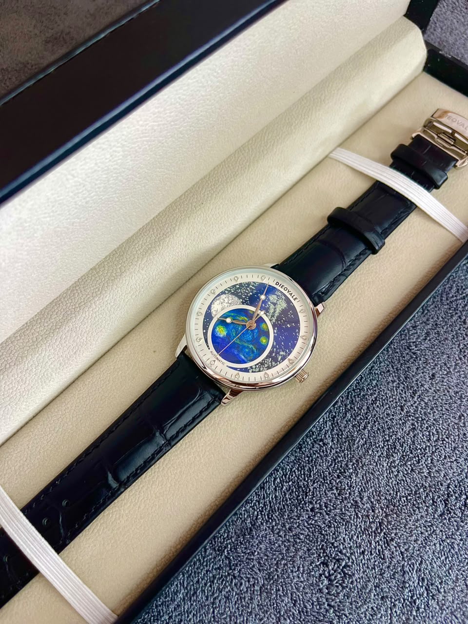 Astronaut Watch for Men – Cosmic Galaxy Automatic Mechanical Watch