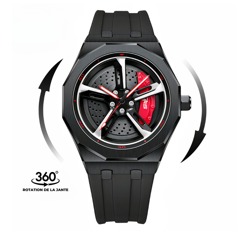 Spinner Wheel Watch – Stylish Watch with Sunglasses & Ring