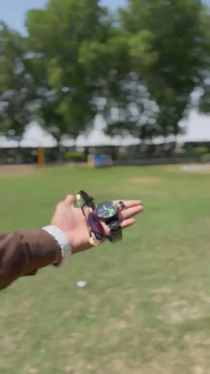 Spinner Wheel Watch – Stylish Watch with Sunglasses & Ring